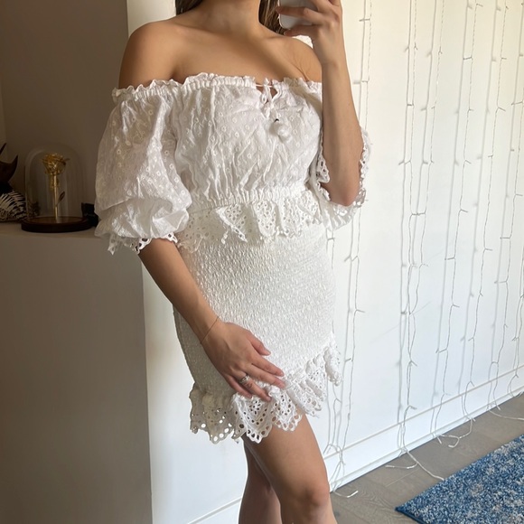 Daisy Chain Ruched Mini Dress
Spell & the gypsy - Picture 7 of 12